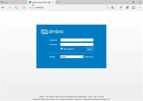 zimbra kaps|Signing In and Signing Out .